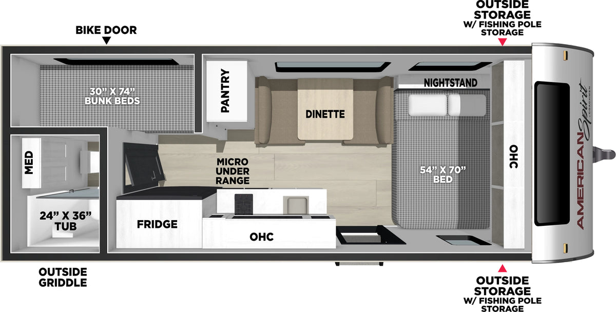 2027 Coachmen Northern Spirit 17BHB