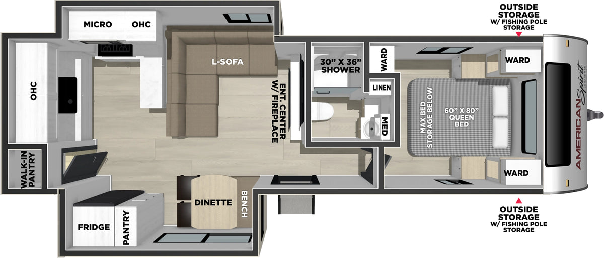 2027 Coachmen Northern Spirit 2870RK