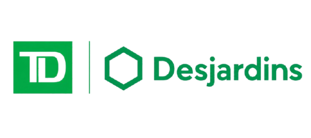 Logo de TD et desjardins